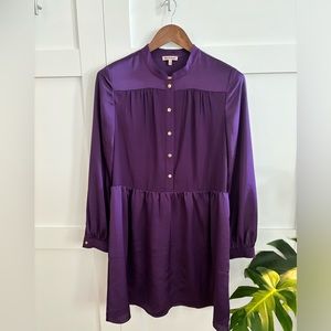 Juicy Couture Purple Satin Dress SZ 8